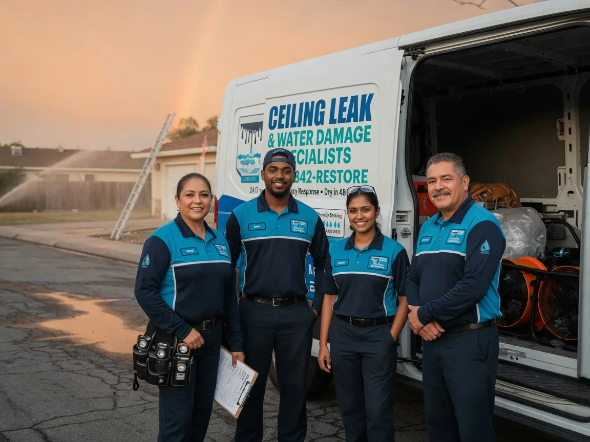 Ceiling Leak Cleanup company in Mumford, NY